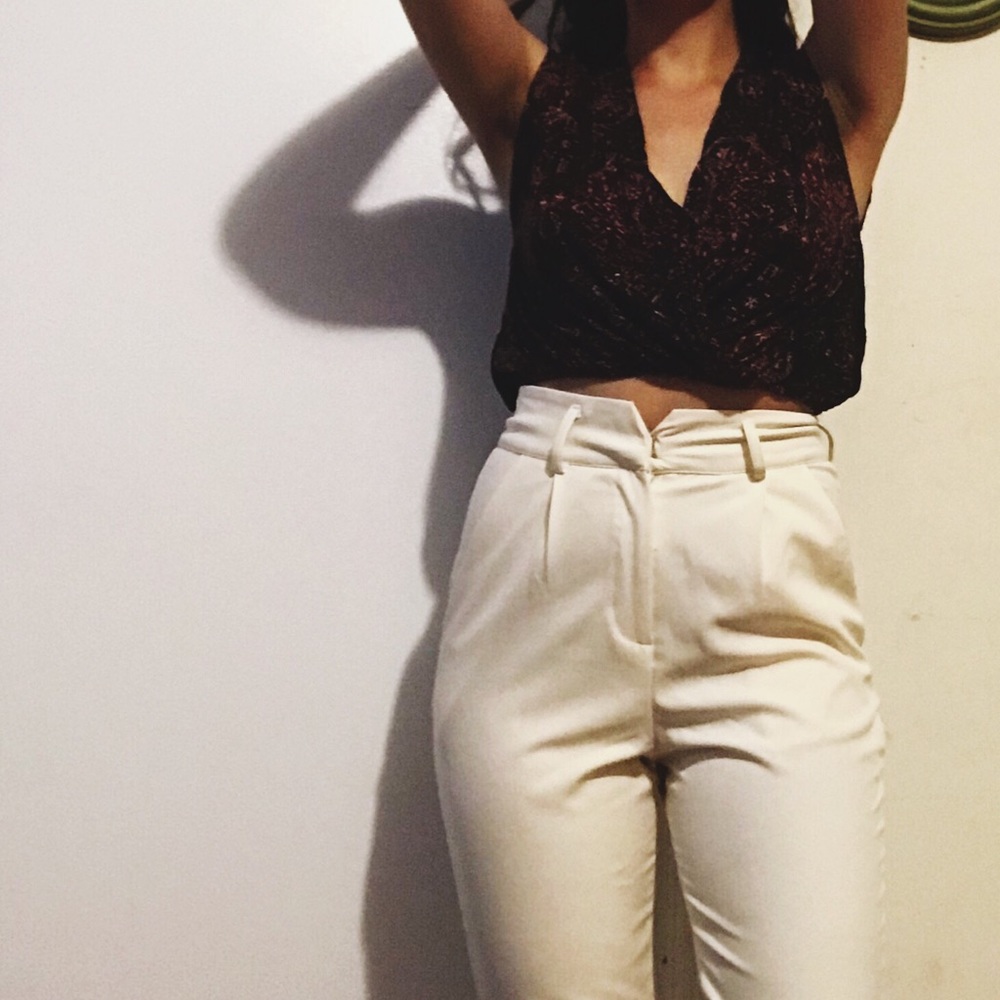 Cream-Colored Dress Pants